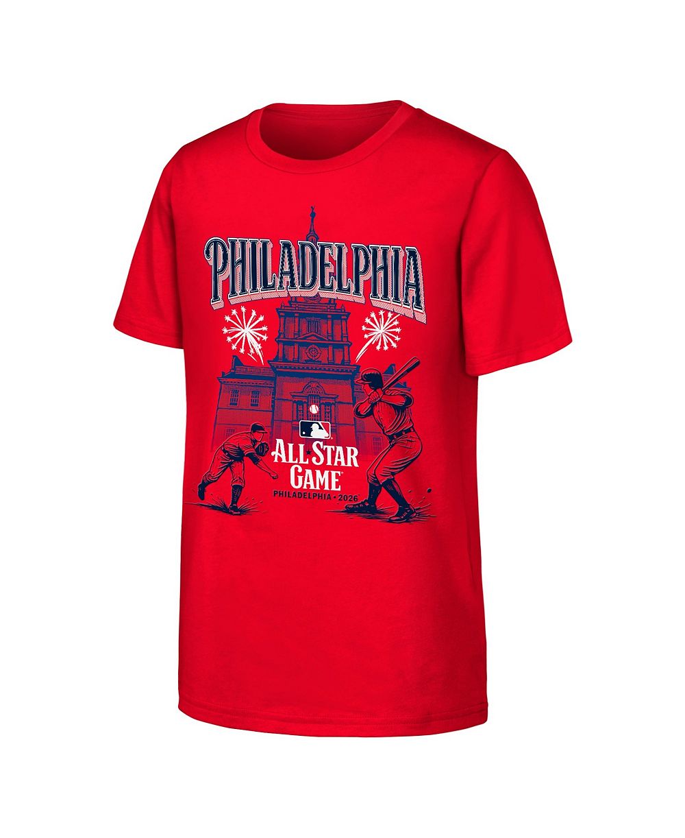 Детская футболка Outerstuff MLB All-Star Game Independence Hall Red