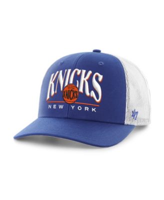 Мужская кепка '47 Brand Blue/White New York Knicks Domestic Adjustable Trucker