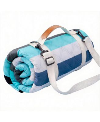 Teal Blue stripe