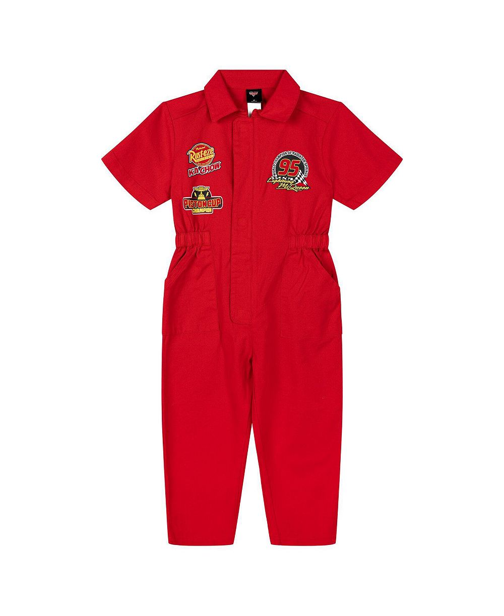 Детский костюм Cars Lightning McQueen Racing Cosplay One Piece