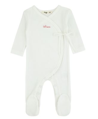 Детский комбинезон NoggiWear Lil Love Embroidered Wrap Footie (1M to 9M)