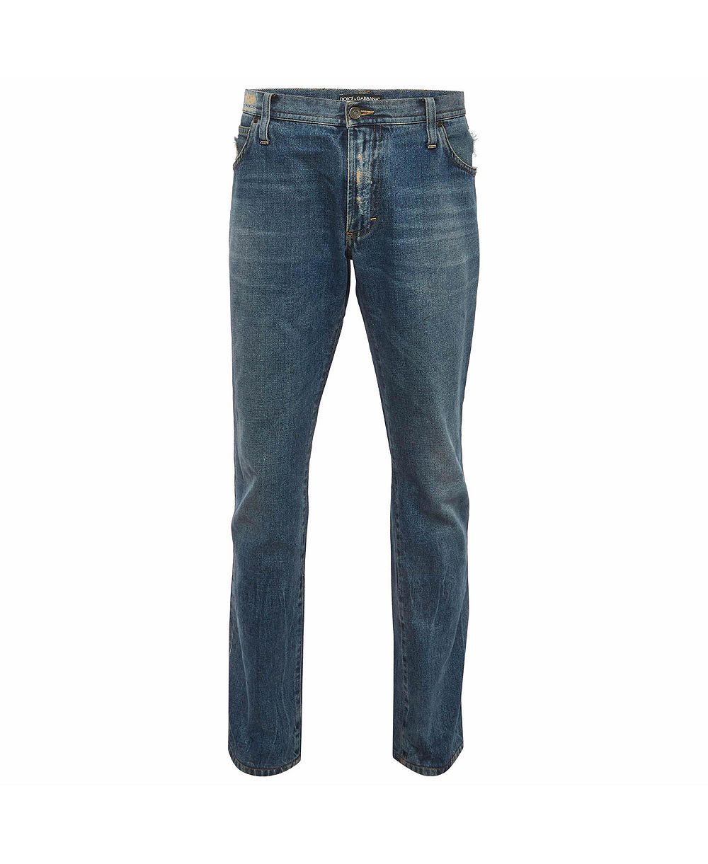 Pre-Owned Dolce & Gabbana Men's Distressed Jeans