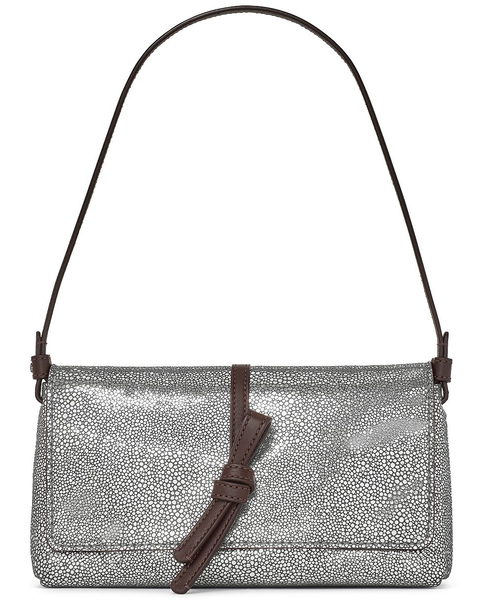 kate spade new york Loop Metallic Dot Small Flap Shoulder Bag