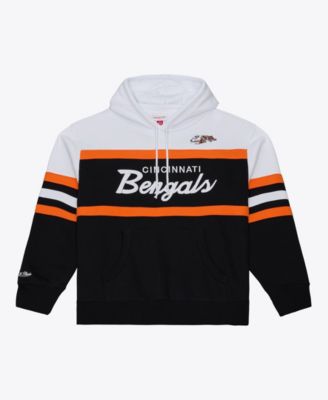 Мужская худи Mitchell & Ness Black Cincinnati Bengals Head Coach