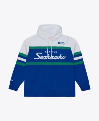 Mitchell & Ness мужской худи с капюшоном тренера Seattle Seahawks