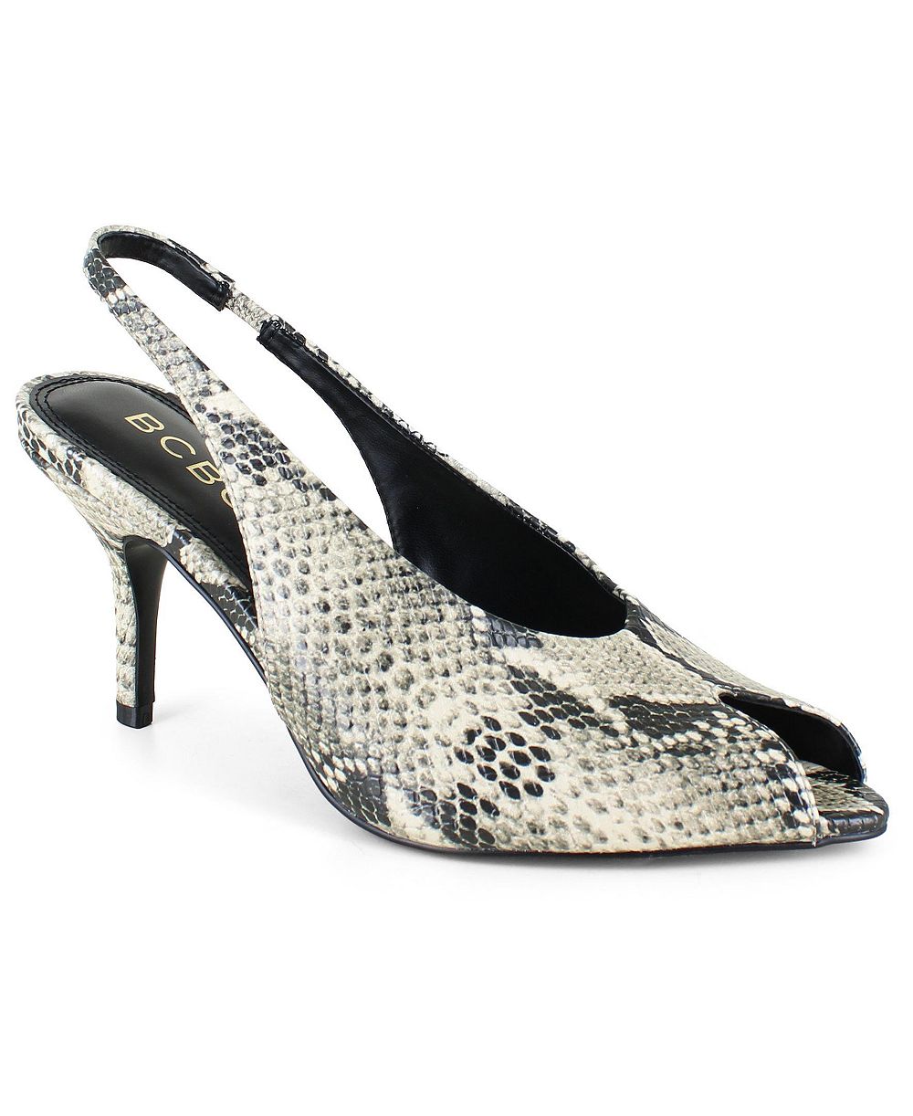 BCBG Women's Narina Peep Toe Pump