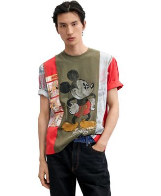 Desigual Men's Mickey collage T-shirt