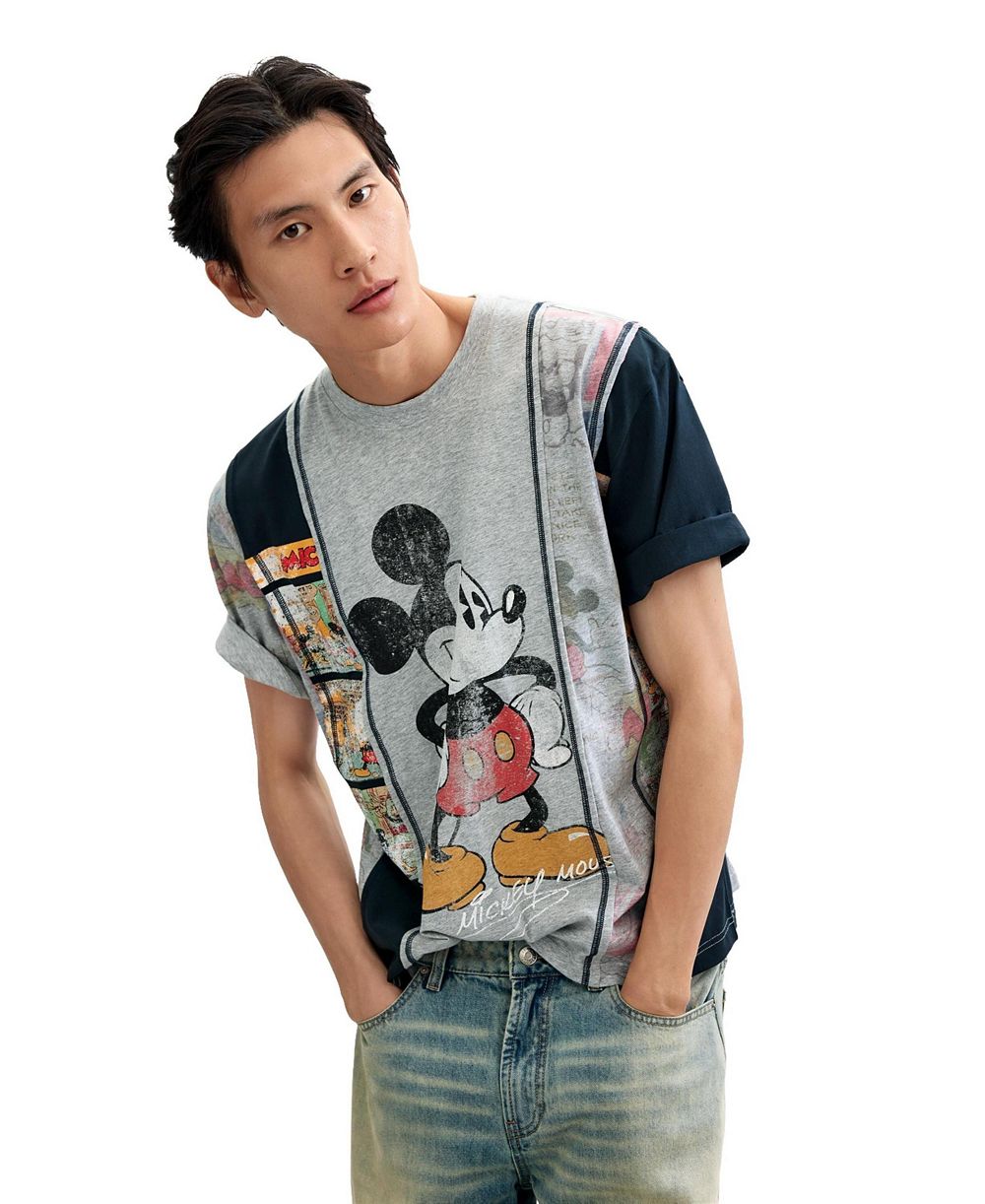 Мужская футболка Desigual Mickey collage