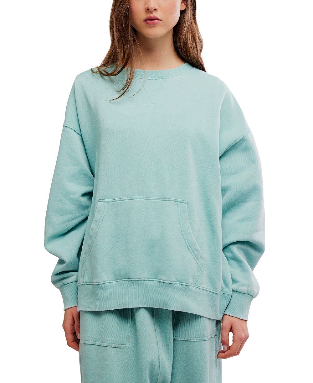 Free People Women's Slow It Down Pullover Sweatshirt