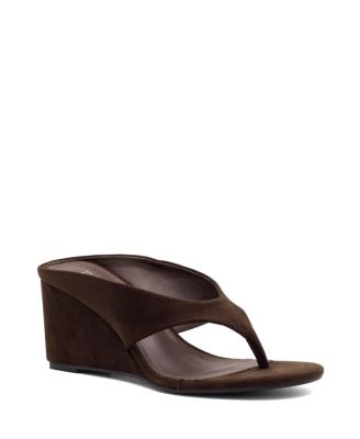 Женские сандалии Therapy Australia SERA Round Toe Wedge Thong Heel