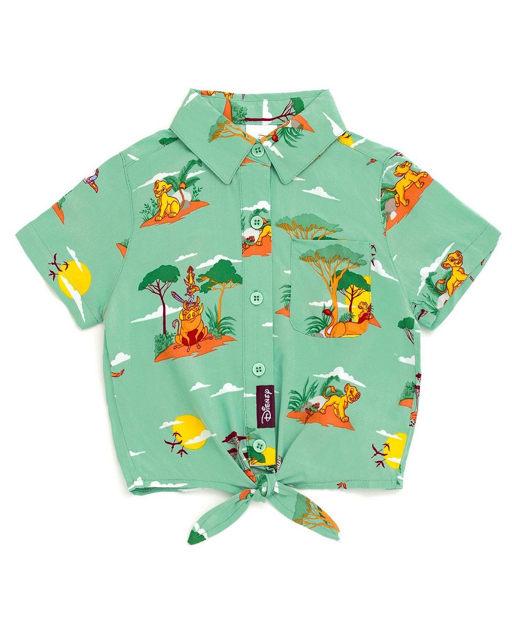 Детская рубашка Lion King Short Sleeve Button Down