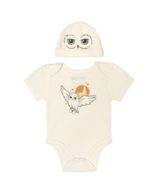 Harry Potter Baby ( new born to 24 M ) Cosplay Bodysuit and Hat Set