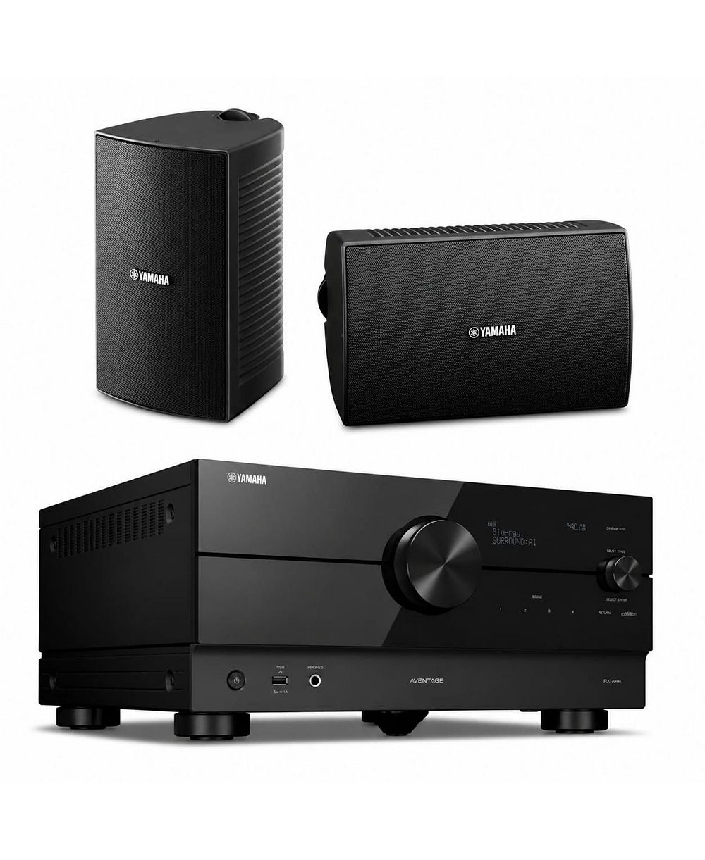 AV-ресивер Yamaha RX-A4A 7.2-Channel с динамиками NS-AW294BL