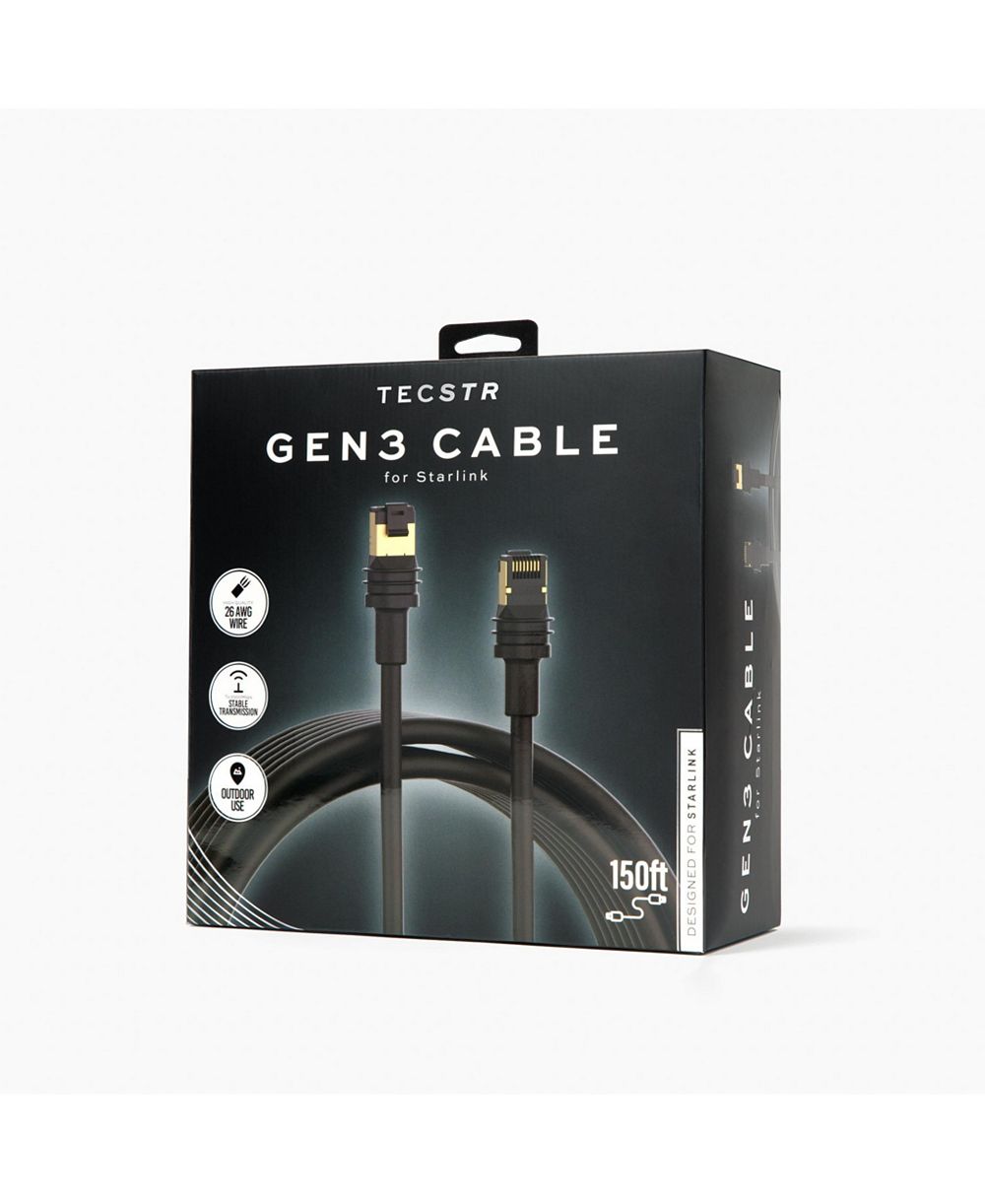 Кабель TECSTR Starlink Gen 3 150 ft Braided-Shield Weatherproof