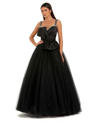 Женское бальное платье Mac Duggal Sweetheart Neck Tulle с декором