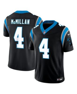 Nike Men's Tetairoa McMillan Black Carolina Panthers Vapor F.U.S.E. Stitched Limited Jersey