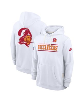 Nike Men's White Tampa Bay Buccaneers Alt Sideline Standard Issue Dri-FIT Hoodie