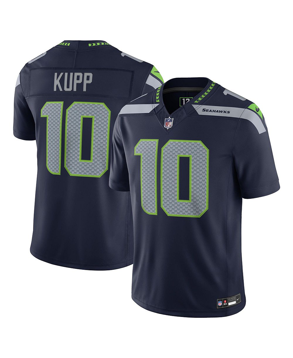 Мужская джерси Nike Seattle Seahawks Vapor F.U.S.E. Stitched Limited в цвете College Navy