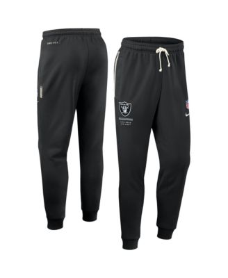 Nike Men's Black Las Vegas Raiders Sideline Standard Issue Dri-FIT Taper Pants