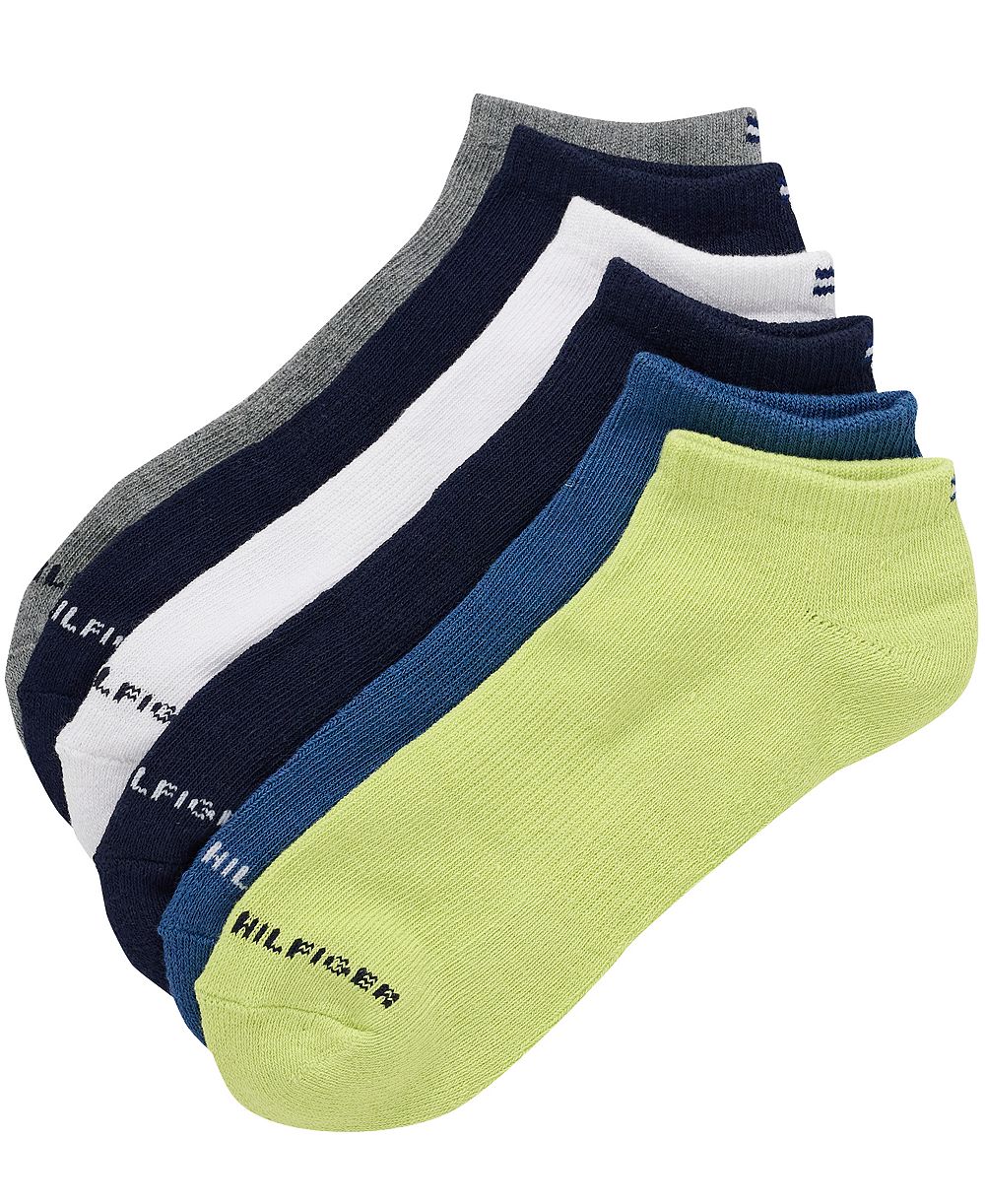 Tommy Hilfiger Men's Sports Liner Socks, 6-Pack