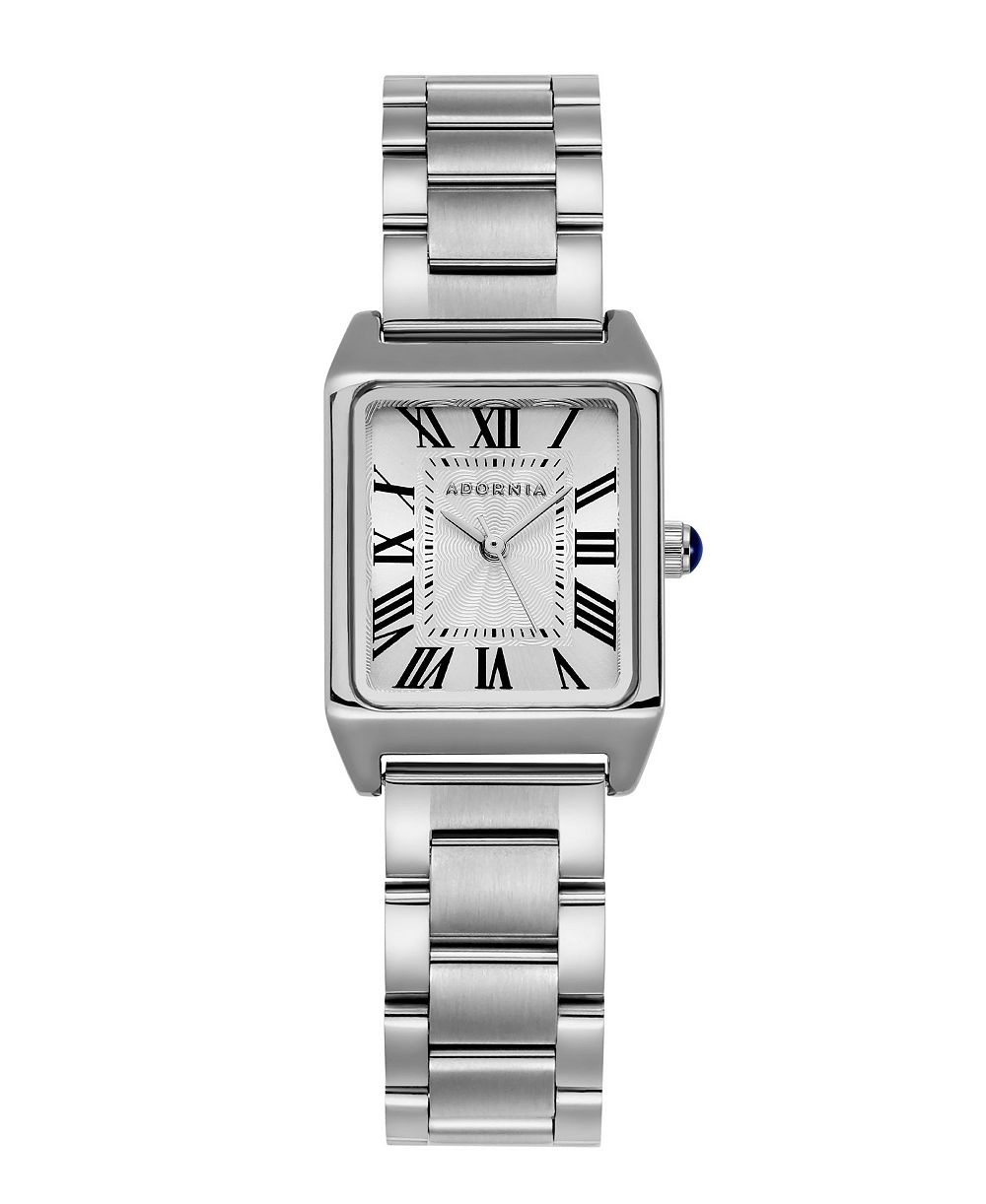 Женские серебряные часы ADORNIA Berlin White Face