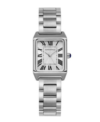 Женские серебряные часы ADORNIA Berlin White Face