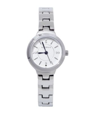 ADORNIA Женские часы Silver Florence с белым циферблатом