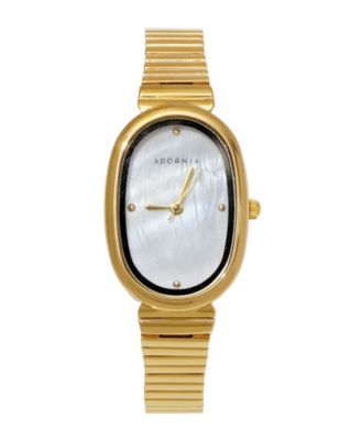 ADORNIA Женские часы Gold Munich с белым циферблатом