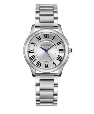 Часы женские ADORNIA Silver Classic White Face