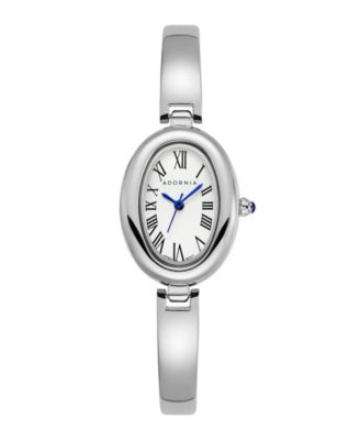 ADORNIA Женские серебряные часы York White Face