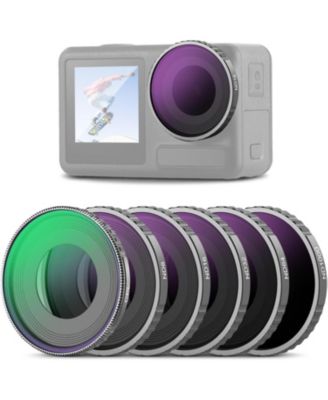 Neewer аксессуар для объектива камеры ND8 с CPL, ND8, ND16 для моделей DJI Osmo Action