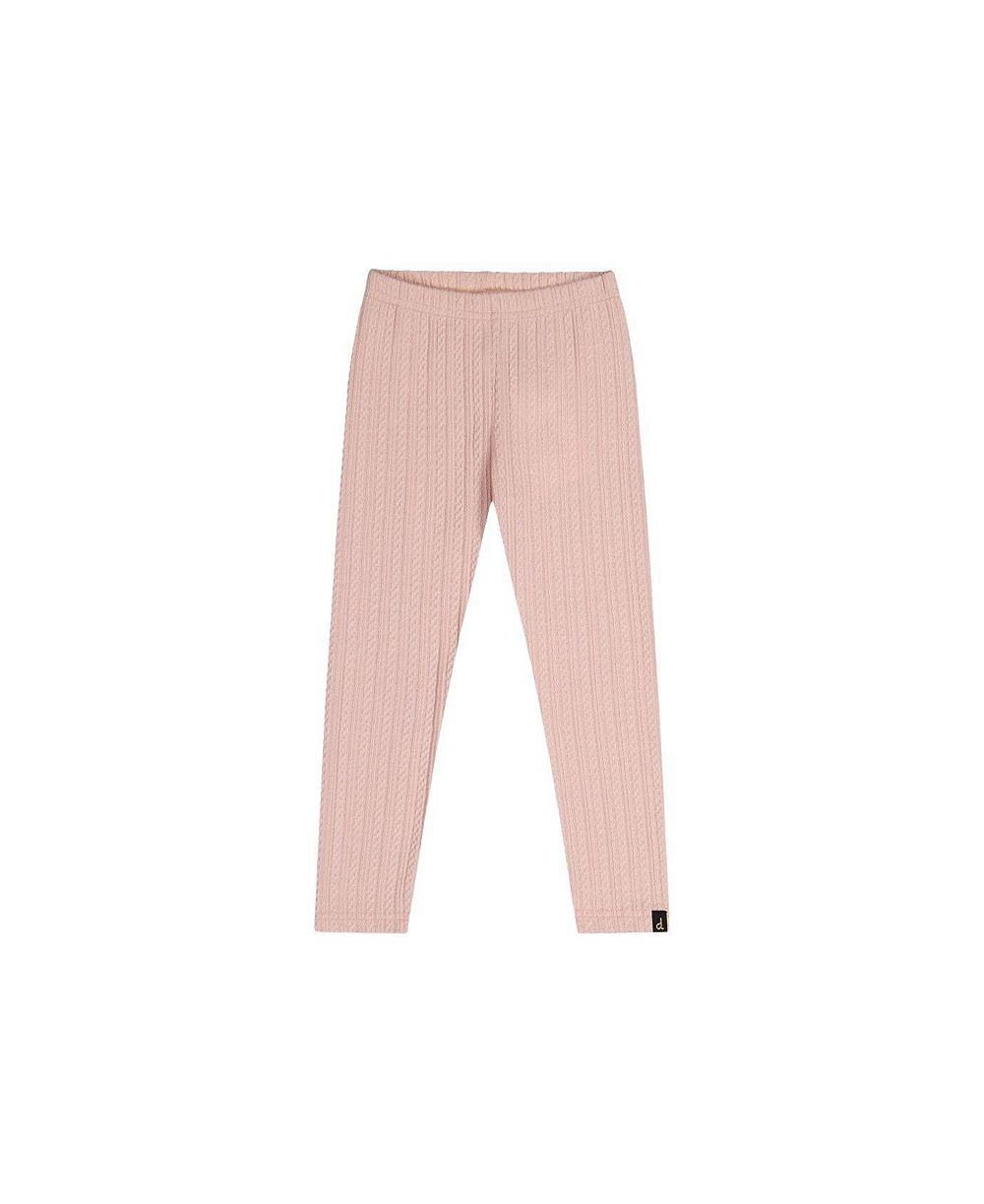 Deux par Deux Детские джинсовые леггинсы Jacquard Pale Dusty