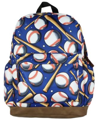 Intimo школьный рюкзак с принтом бейсбола и бит, 16 дюймов, модель Batter Up