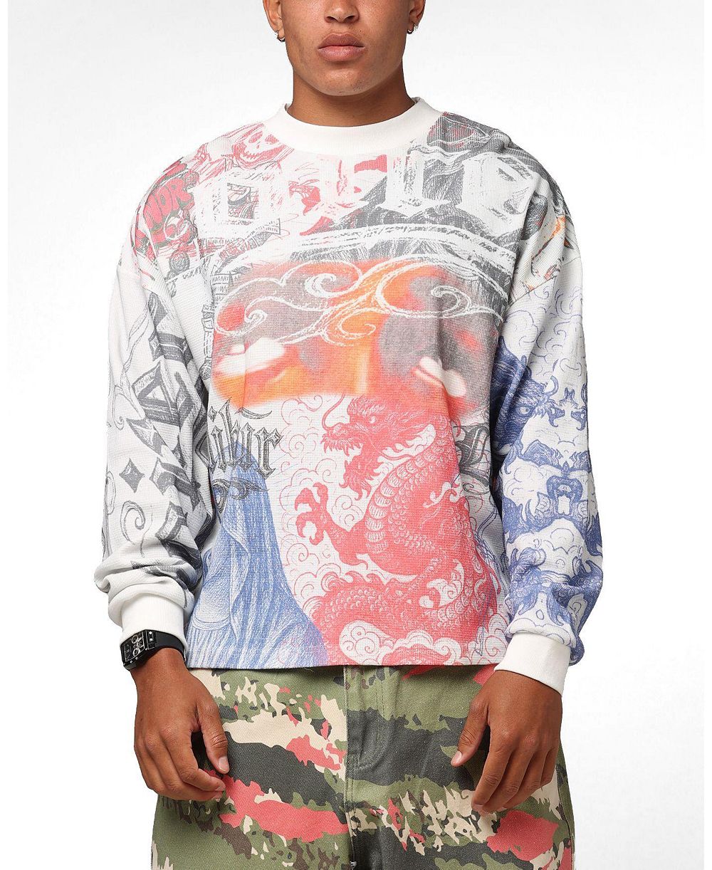 Мужская футболка Loiter Sketch Book Long Sleeve