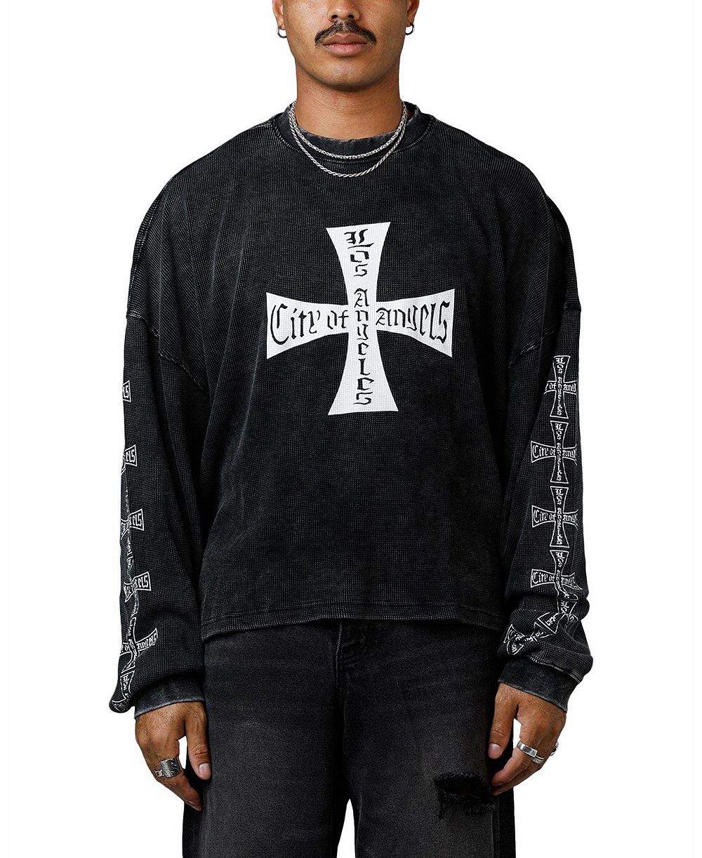 Мужская термофутболка mnml Washed Chopper Long Sleeve