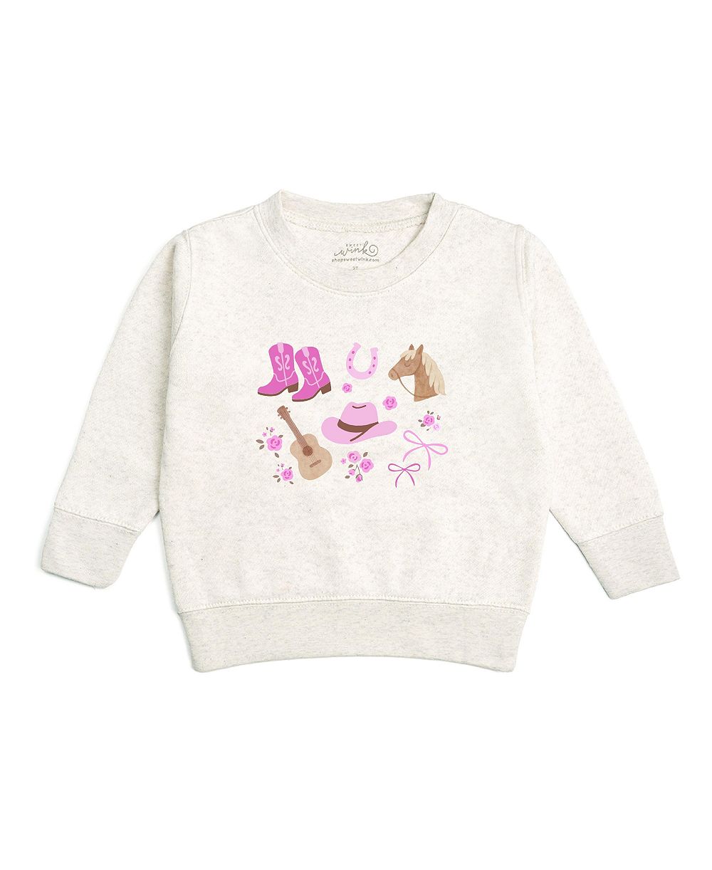 Sweet Wink Детский свитшот Western Girlie для девочек (12m-24m)