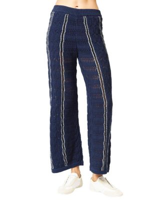 Central Park West Women's Amber Novelty Stitch Sweater Pant