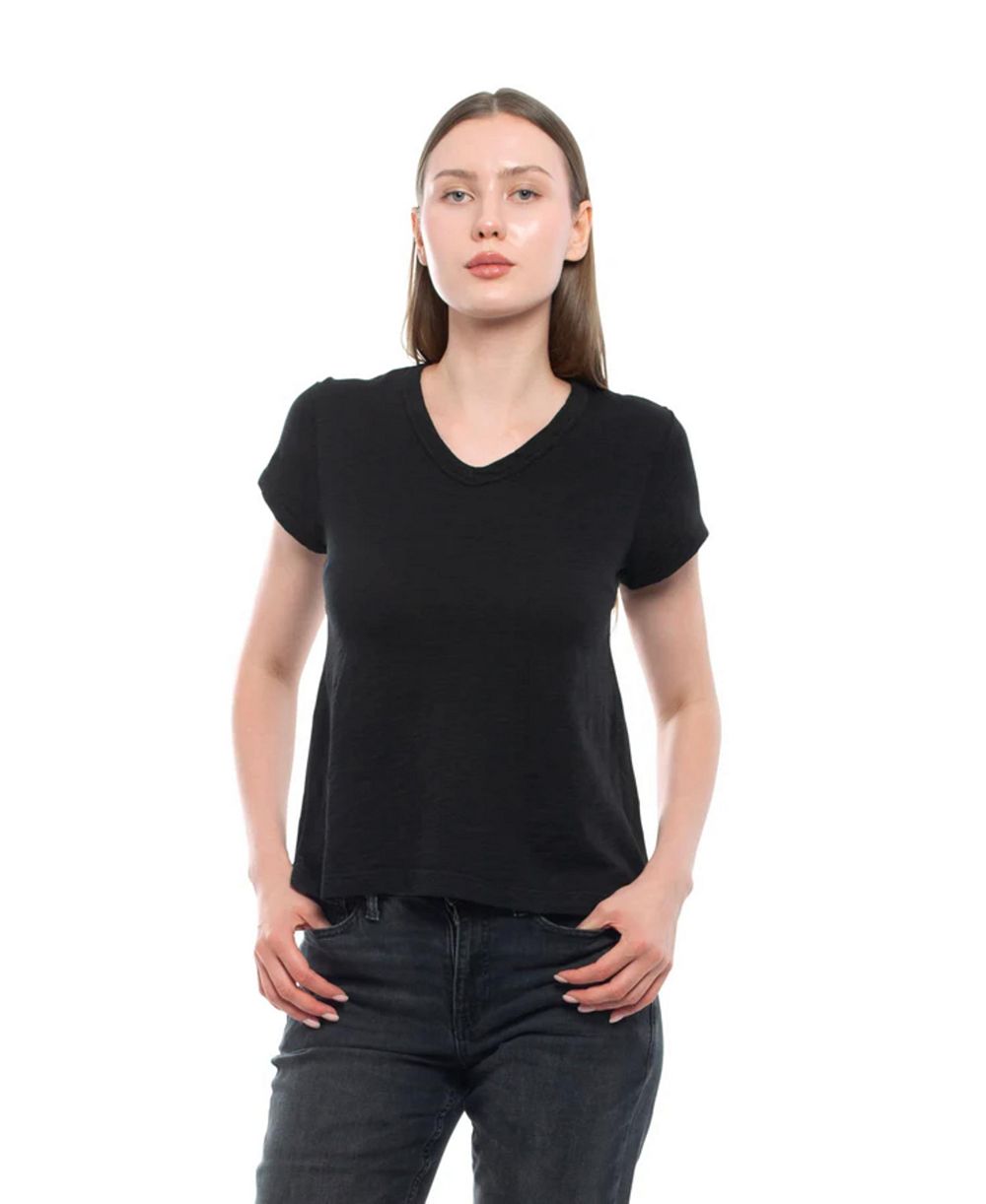 WILT Женская футболка V-образный вырез Baby Tee