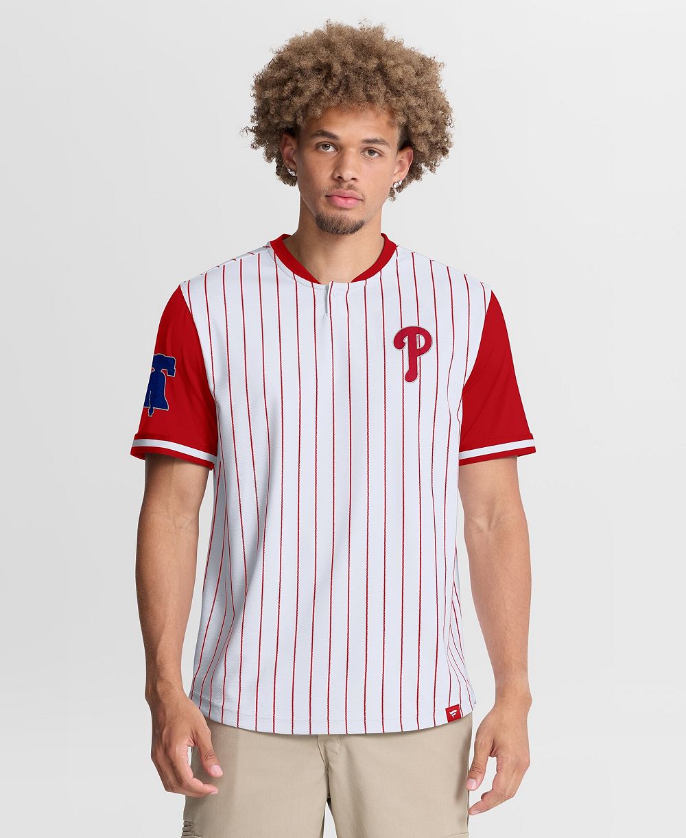 Мужская рубашка Fanatics Philadelphia Phillies Pinstripe Walk Off
