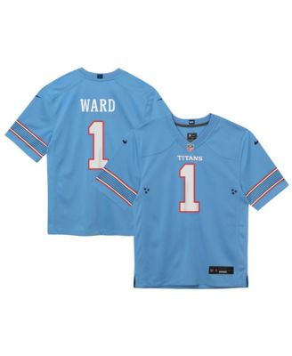 Nike Preschool Cameron Ward Light Blue Tennessee Titans Team Game Jersey