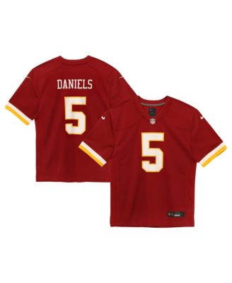 Nike Preschool Jayden Daniels Burgundy Washington Commanders Team Game Jersey