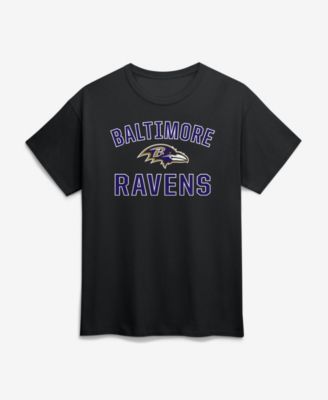 Мужская футболка Logo Athletic Black Baltimore Ravens Cotton Victory Arch
