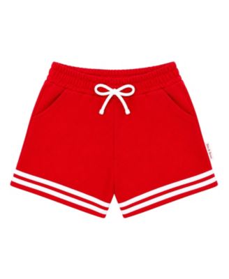 Bits & Bows унисекс шорты в полоску varsity размера XS-XL