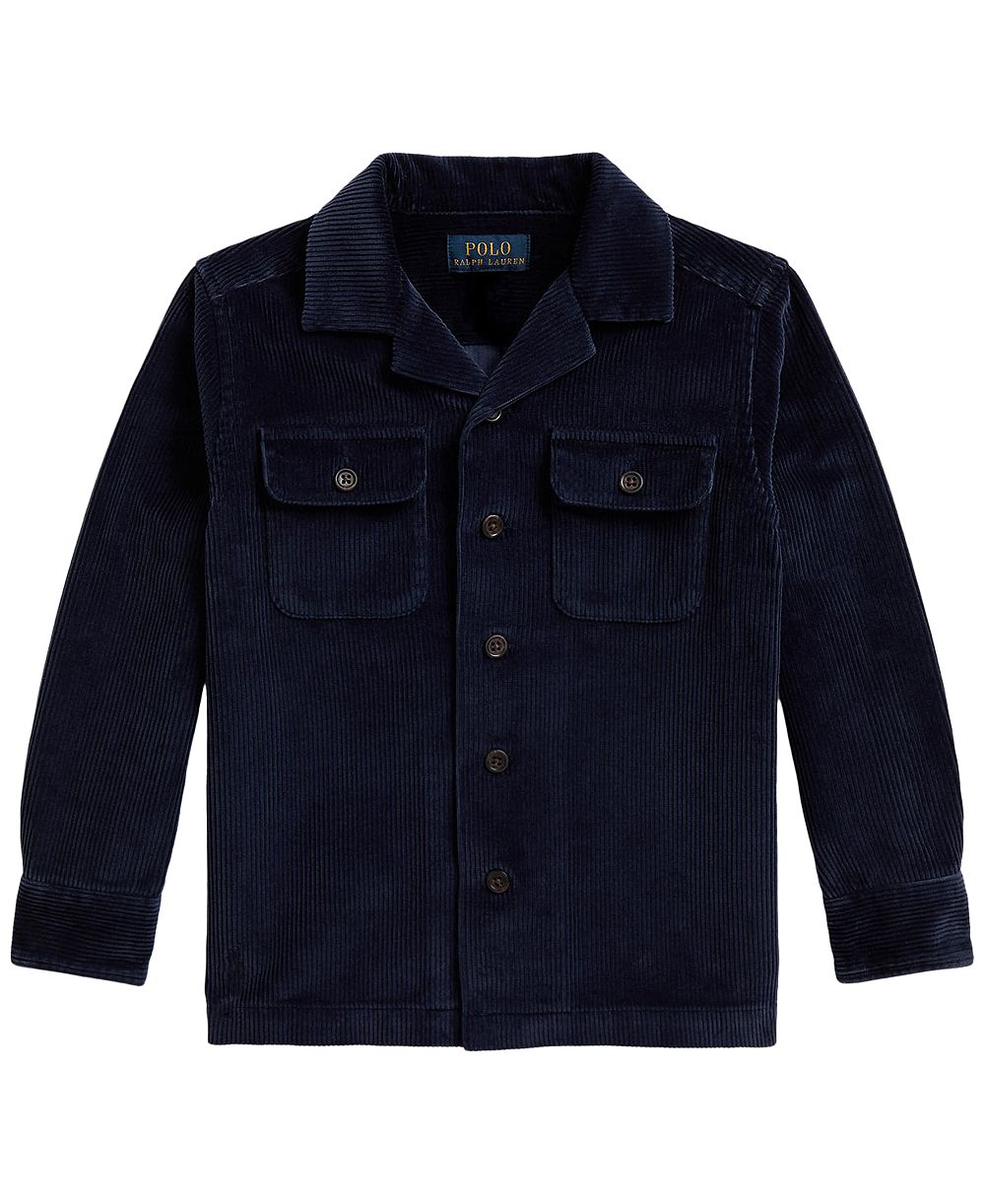 Детская рубашка-куртка Polo Ralph Lauren 2T-7 Cotton Corduroy Button-Front