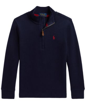 Polo Ralph Lauren Детский свитер с молнией на четверть Estate Rib, 2T-7