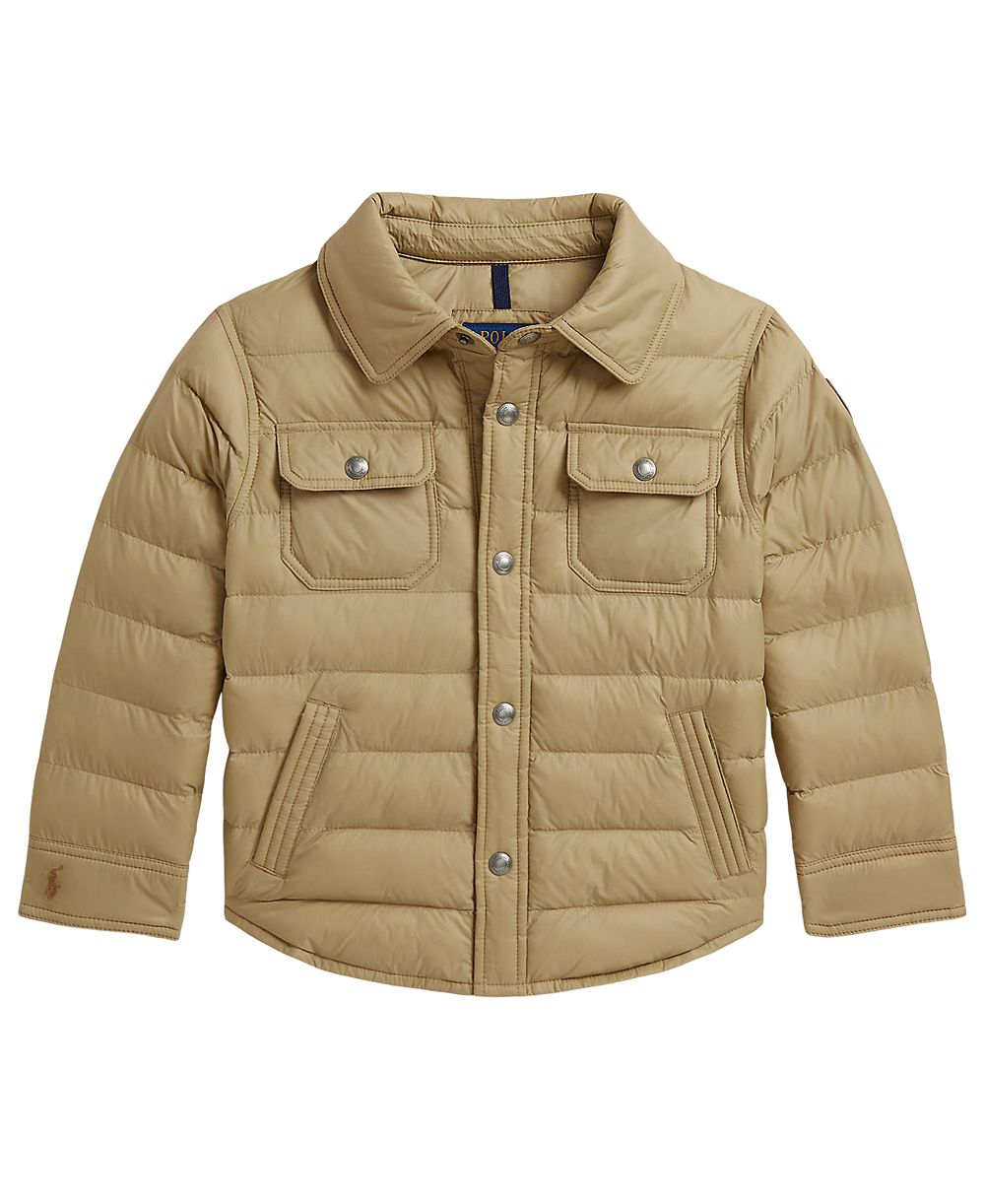 Polo Ralph Lauren Boys' 2T-7 Quilted Shirt Jacket
