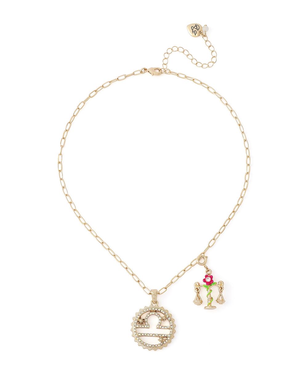 Betsey Johnson набор подвесок Libra Celestial из искусственного камня