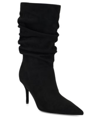 Nine West Women's Murto Slouch Pointed Toe Dress Boots