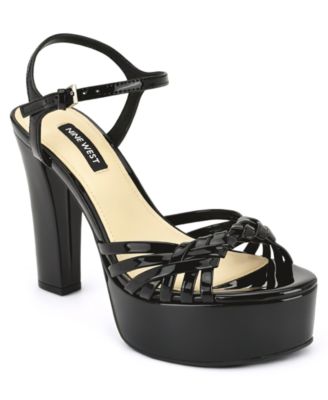 Nine West Women's Nayya Woven Platform Dress Sandals