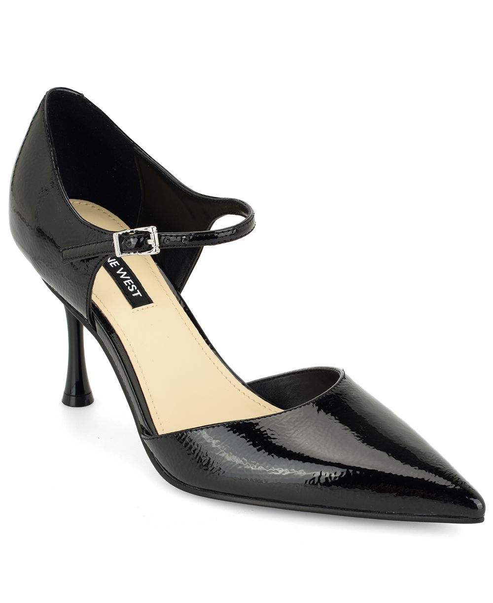 Nine West Women's Piraye Two-Piece Pointed Toe Mary Jane Pumps